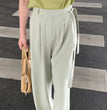 New Wide-leg Pants Women's High Waist Drooping Suit Pants Loose