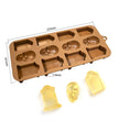 Fashion Halloween Pumpkin Ghost Chocolate Mold
