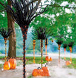 Halloween Pre-lit Broom Venue Decoration Props