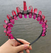 Witch Halloween Moon Crown Hair Band