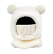 Original Design, Stylish and Cute Bear-Ear Design Windproof Hat, Suitable for Winter Warmth and Protection from the Cold, Ideal for Cyclists. the Hat Is Versatile and Suitable for Both Men and Women of All Ages, Regardless of Head Circumference