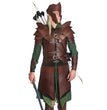 Retro Nordic Knight Leather Helmet For Halloween