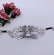 Halloween Adult Princess Masquerade Golden Lace Mask Bronzing Half Face Eye Mask For Women