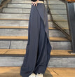 Plus Size Stitching Straight-leg Trousers Women's Autumn Suit Pants