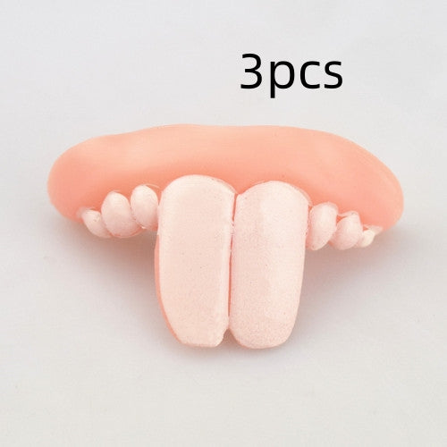 Fashion Simple Halloween Weird Fake Teeth Toys