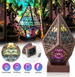 3D Colorful Bohemian LED Night Light Polar Star Starry Sky Floor Projection Lamp