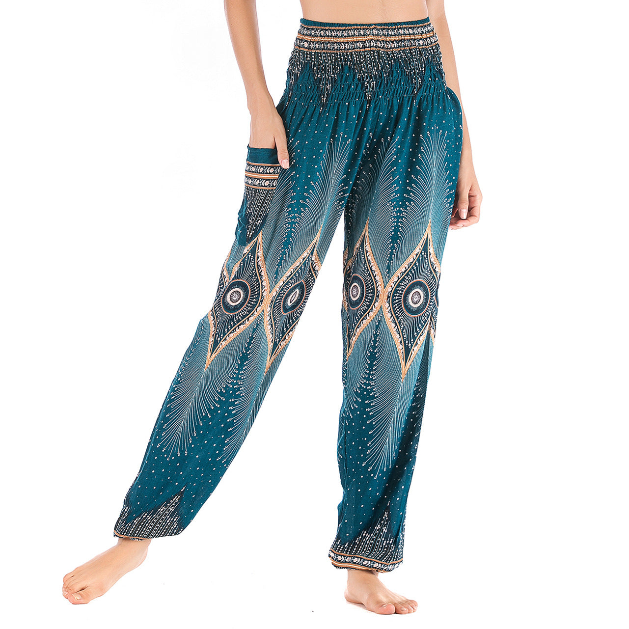 High Waist Bloomers Yoga Casual Pants