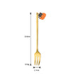 Halloween Style Pendant Stainless Steel Coffee  Creative Pumpkin Spoon