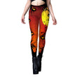 European And American Women's Halloween Dark Style Printed Leggings