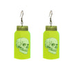 Halloween Ghost Fluorescent Acrylic Horror Spider Skull Earrings