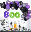 Scene Layout Latex Aluminum Film Combination Halloween Balloon Chain
