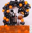 Halloween Balloon Chain Set Spider Skull