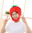 Orange Fruit Orange Emoji Pack Mask Headgear Halloween Stage Drama Show Funny Vibrato Funny Headgear