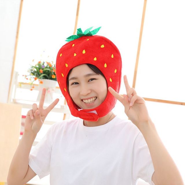 Orange Fruit Orange Emoji Pack Mask Headgear Halloween Stage Drama Show Funny Vibrato Funny Headgear