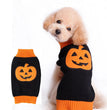 Pet Halloween Dog Knitted Pumpkin Sweater