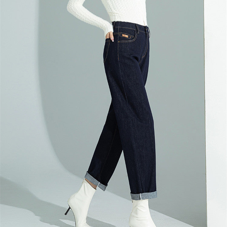 Women's Fashion Casual Loose High Waist Skinny Pants