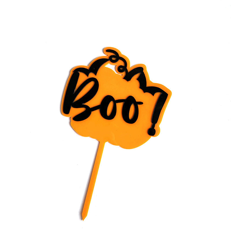 Halloween Acrylic Cake Baking Add-Ins