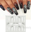 Halloween Pumpkin Nail Sticker Watermark Sticker