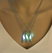 Halloween glow-in-the-dark Cape Snail Necklace