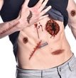 Halloween Scar Pattern Tattoo Stickers Waterproof