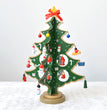 Combination Three-dimensional Pendant Villain Wooden Christmas Tree Ornament