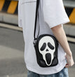 Halloween Funny Ghost Skull Crossbody Shoulder Bag