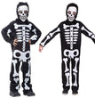 Halloween Carnival Party Children Boy Skull Makeup Ball Performance Costume