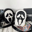 Halloween Funny Ghost Skull Crossbody Shoulder Bag