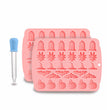 Halloween 40 Skull Ice Cube Baking Mould