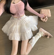 Women's High Waist Slimming Lace New Style Pure Skirt