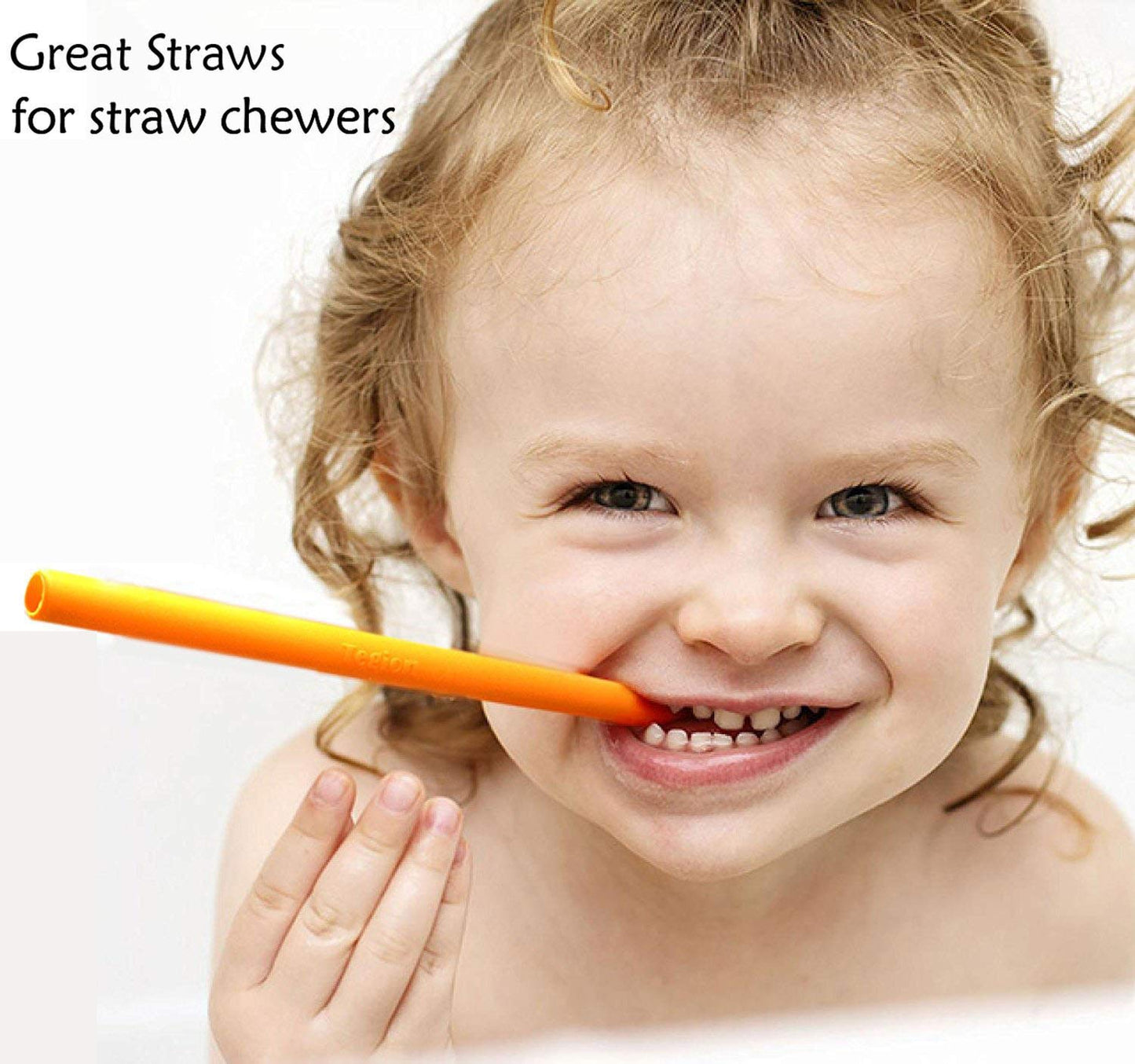 Mini Short Pinch Test Passed 5.5" Replacement Reusable Toddlers& Kids&Baby Silicone Small Straws for the First Years Take & Toss Spill Proof Straw Cup-Safe Fun for Baby Teething Chewing