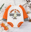Infant Toddler Long Sleeve Round Neck Jumpsuit Triangle Ha Halloween