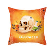 New Product Halloween Pillowcase Pumpkin Letter Fly Velvet Pillow Cushion Cover
