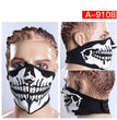 Cycling Skeleton Halloween Mask Mountaineering Ski