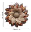 Halloween Autumn Color Wreath 40cm Cloth Harvest Festival Thanksgiving Wreath