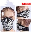 Cycling Skeleton Halloween Mask Mountaineering Ski