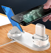 Wireless Charger For IPhone Fast Charger For Phone Fast Charging Pad For Phone Watch 6 In 1 Charging Dock Station