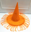 Halloween Hat Masquerade Dress Up Wizard Hat Witch Hair Witch Pumpkin Bronzing Hat