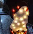 Christmas Scene Decoration With LED Lights Christmas Snowman Ornaments