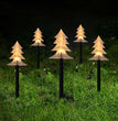 Christmas Snowflake Garden Lights Snowflake Lights Outdoor Waterproof Christmas Decor Ground Lights Lawn Night Light