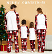 Christmas European And American Christmas Deer Head Print Parent-child Home Service Suit