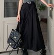Slimming Temperament Mid-length Large Swing Skirt