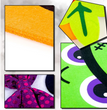 Halloween Decoration Fabric Felt Portable Storage Bag