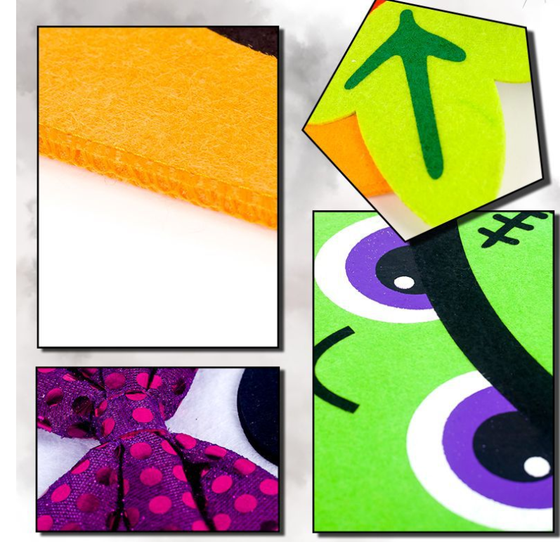Halloween Decoration Fabric Felt Portable Storage Bag