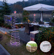 New Style LED Spiral Christmas Tree Light Christmas Spiral Tree Indoor And Outdoor Decoration Lights