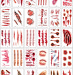 Halloween Scar Tattoo Stickers Funny Realistic