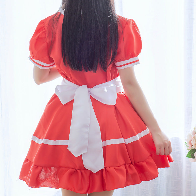 Maid Restaurant Maid Anime Costume Black And White Halloween