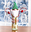 Christmas Snowman Red Wine Stick