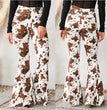 High Waist Horn Tasseled Jeans