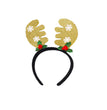 New Christmas Headband Cartoon Snowflake Antlers Decorative Hair Clip